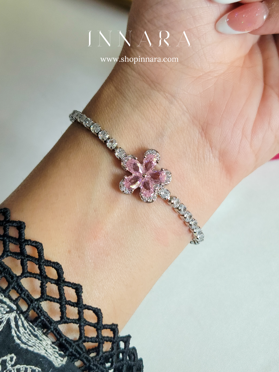 Pink Dusk Shimmer Bracelet