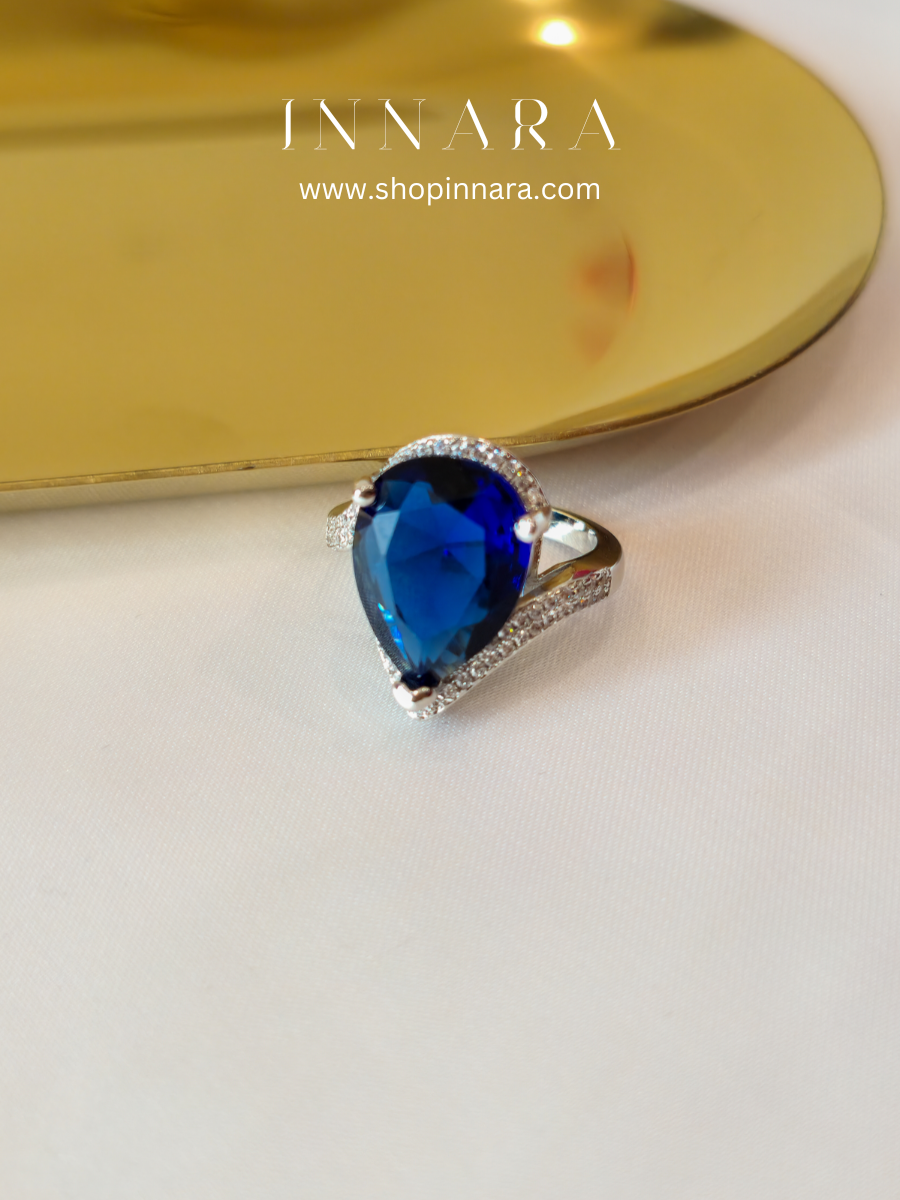 Blue Serenity Ring (Adjustable)