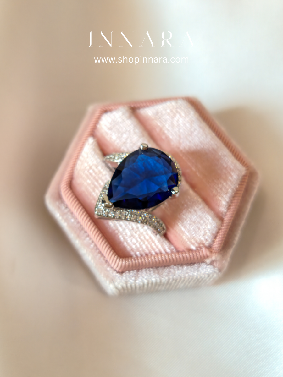 Blue Serenity Ring (Adjustable)