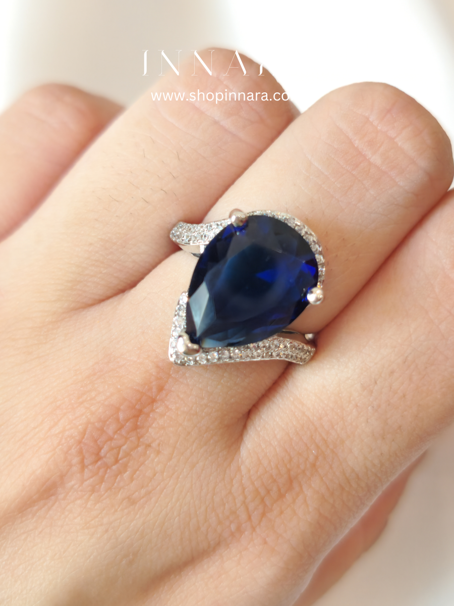 Blue Serenity Ring (Adjustable)