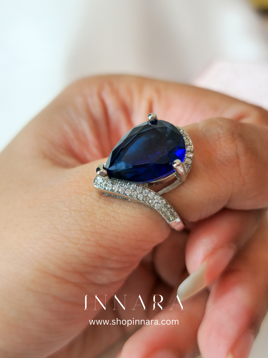 Blue Serenity Ring (Adjustable)