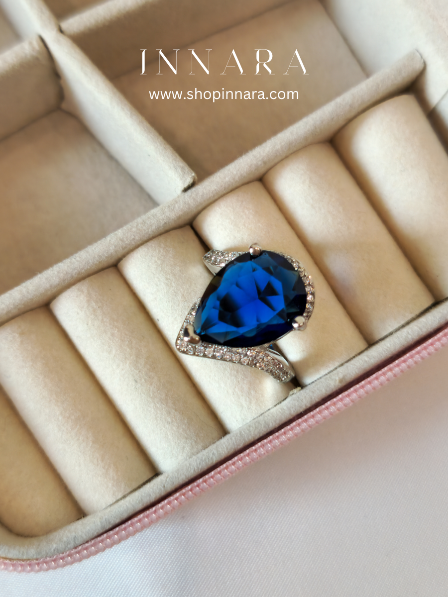 Blue Serenity Ring (Adjustable)