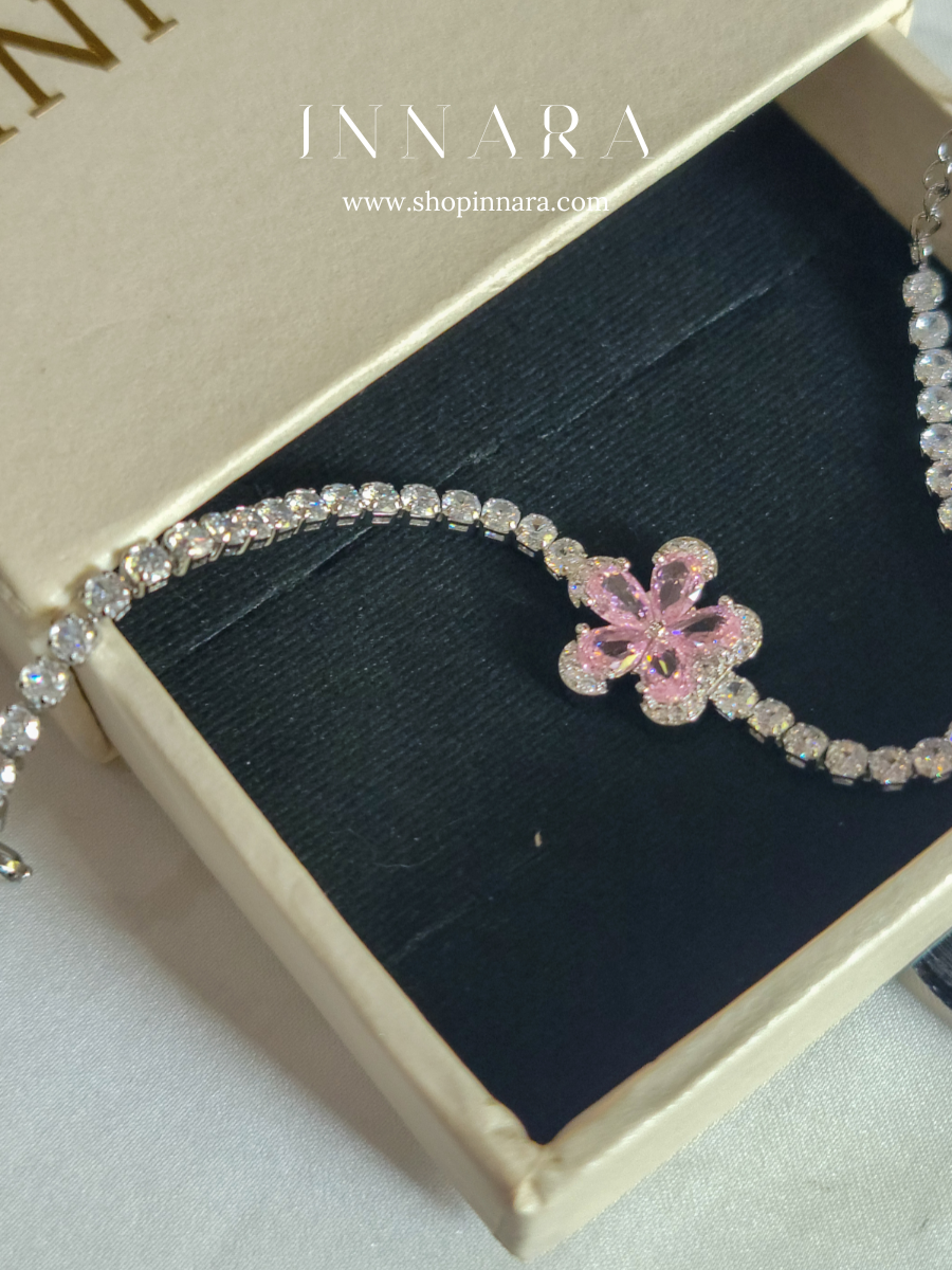 Pink Dusk Shimmer Bracelet