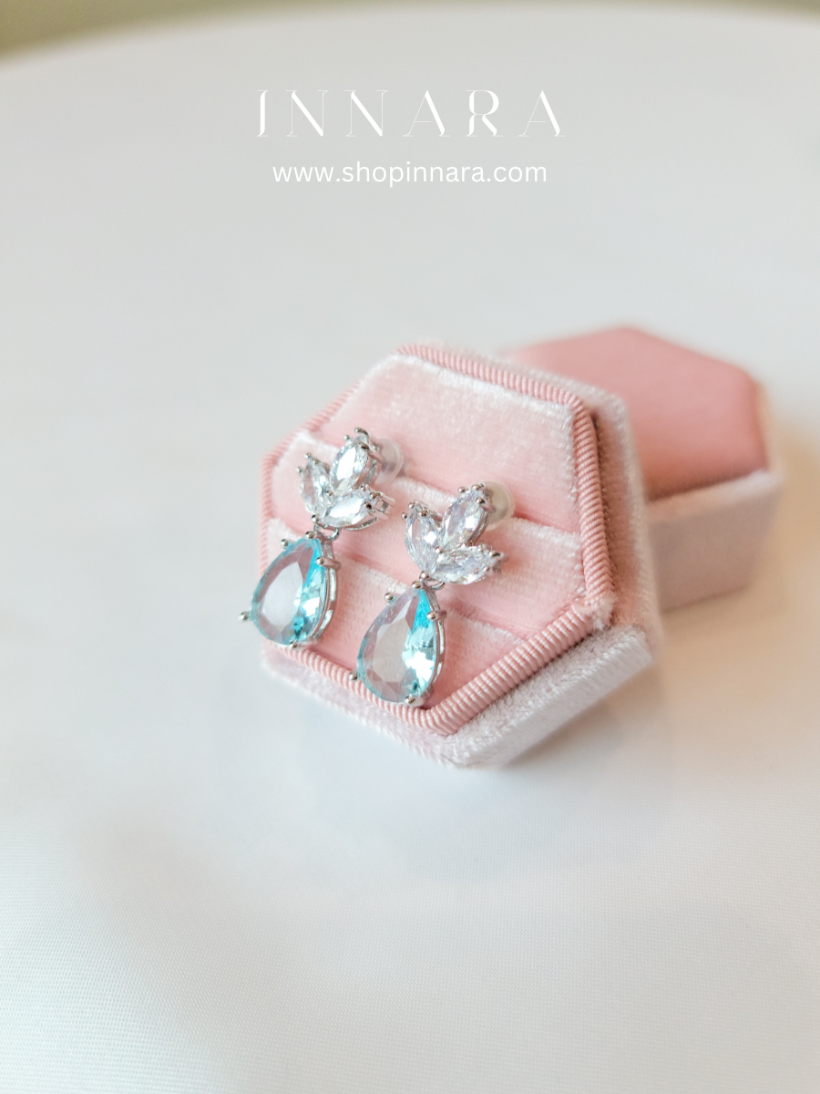 Aqua Celeste Drops Earrings