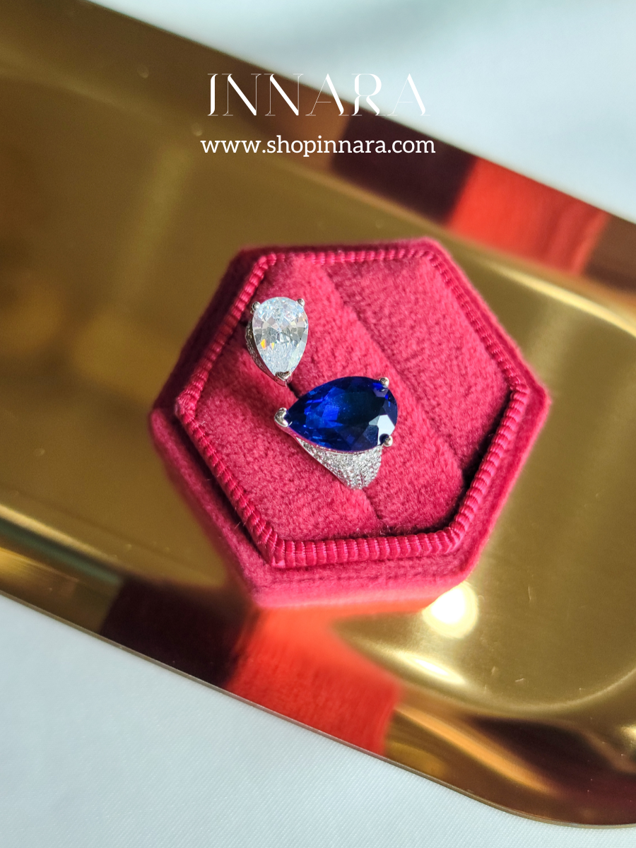 Lapis Luxe Ring (Adjustable)
