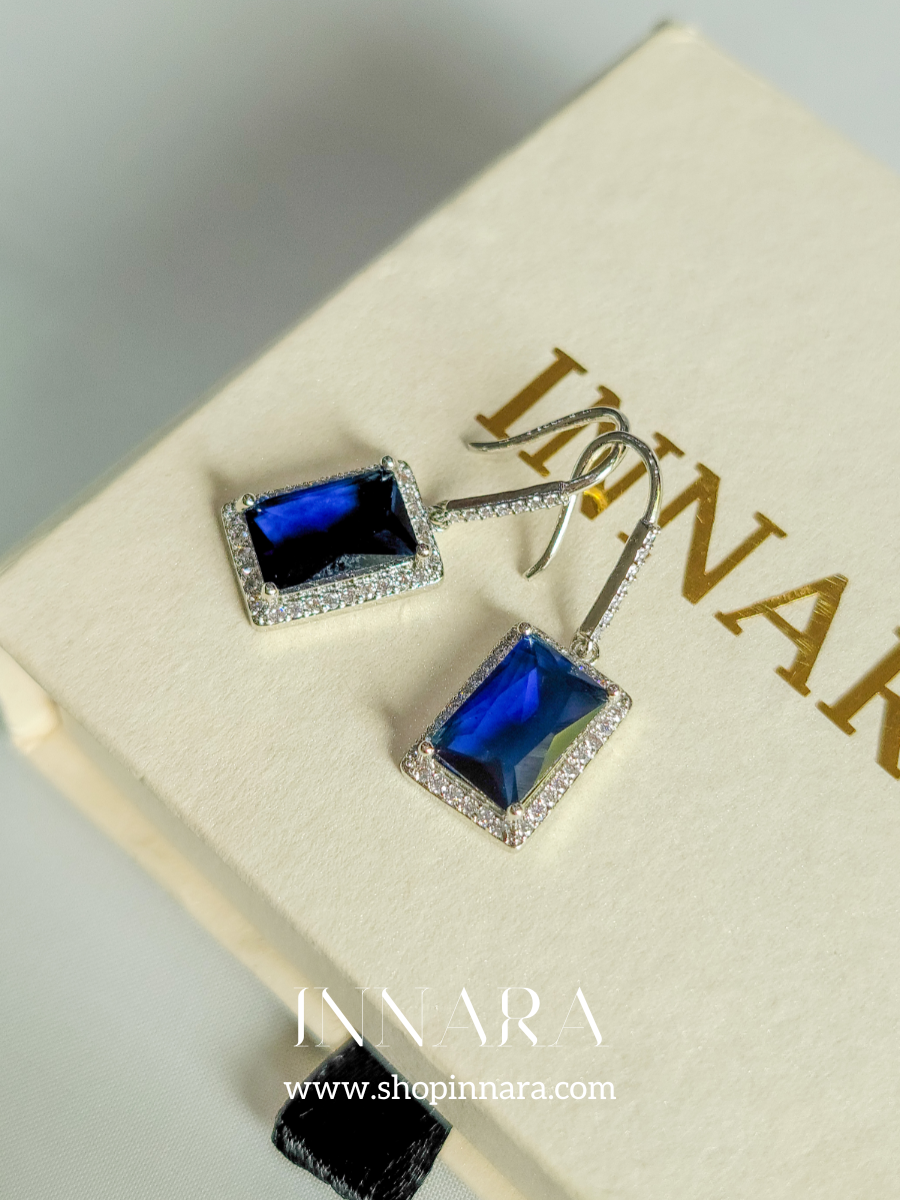 Sapphire Sceptre Earrings