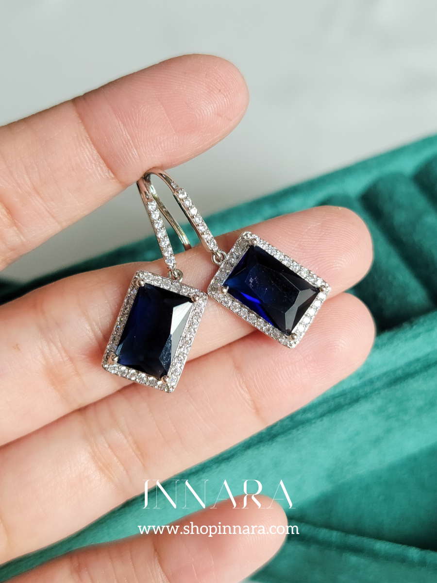 Sapphire Sceptre Earrings