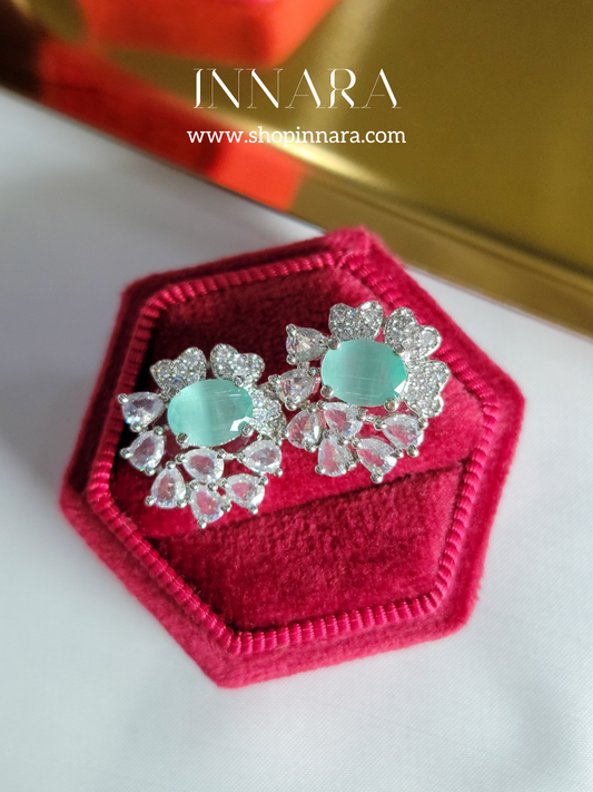 Aqua Bloom Studs