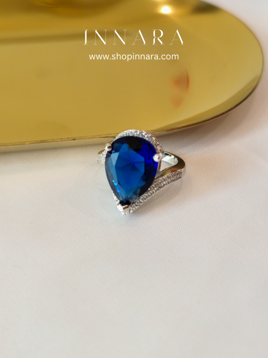 Blue Serenity Ring (Adjustable)