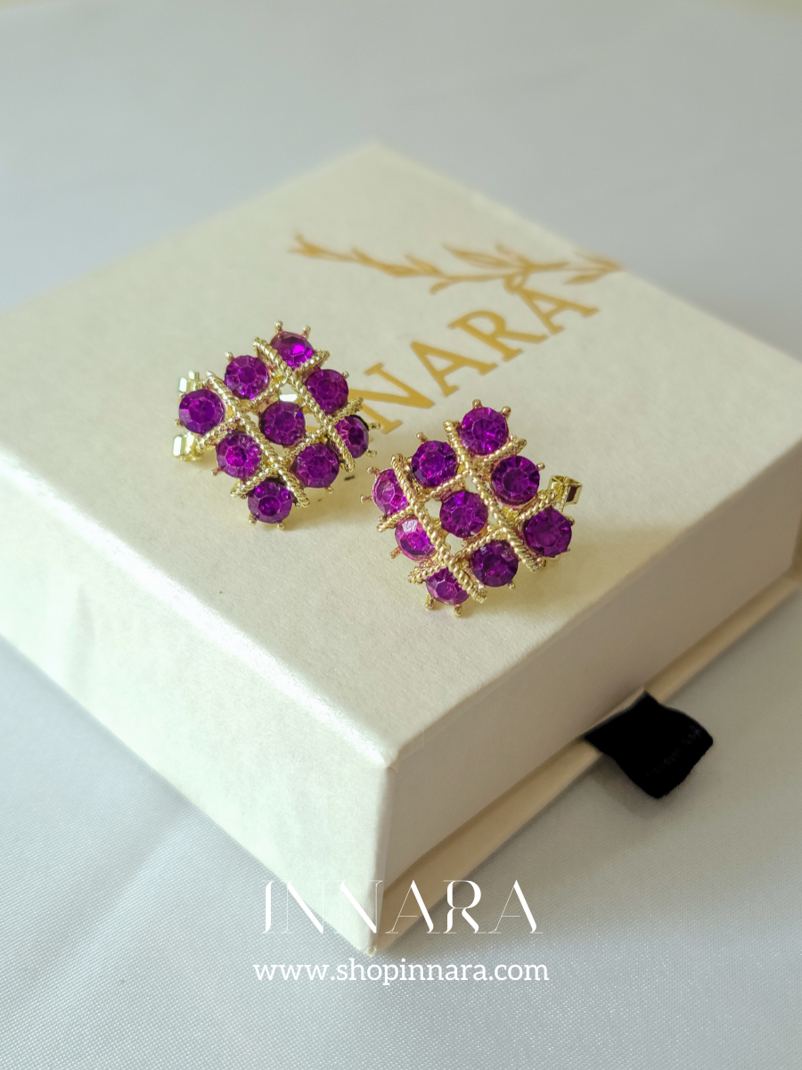 Lattice Bloom Earrings