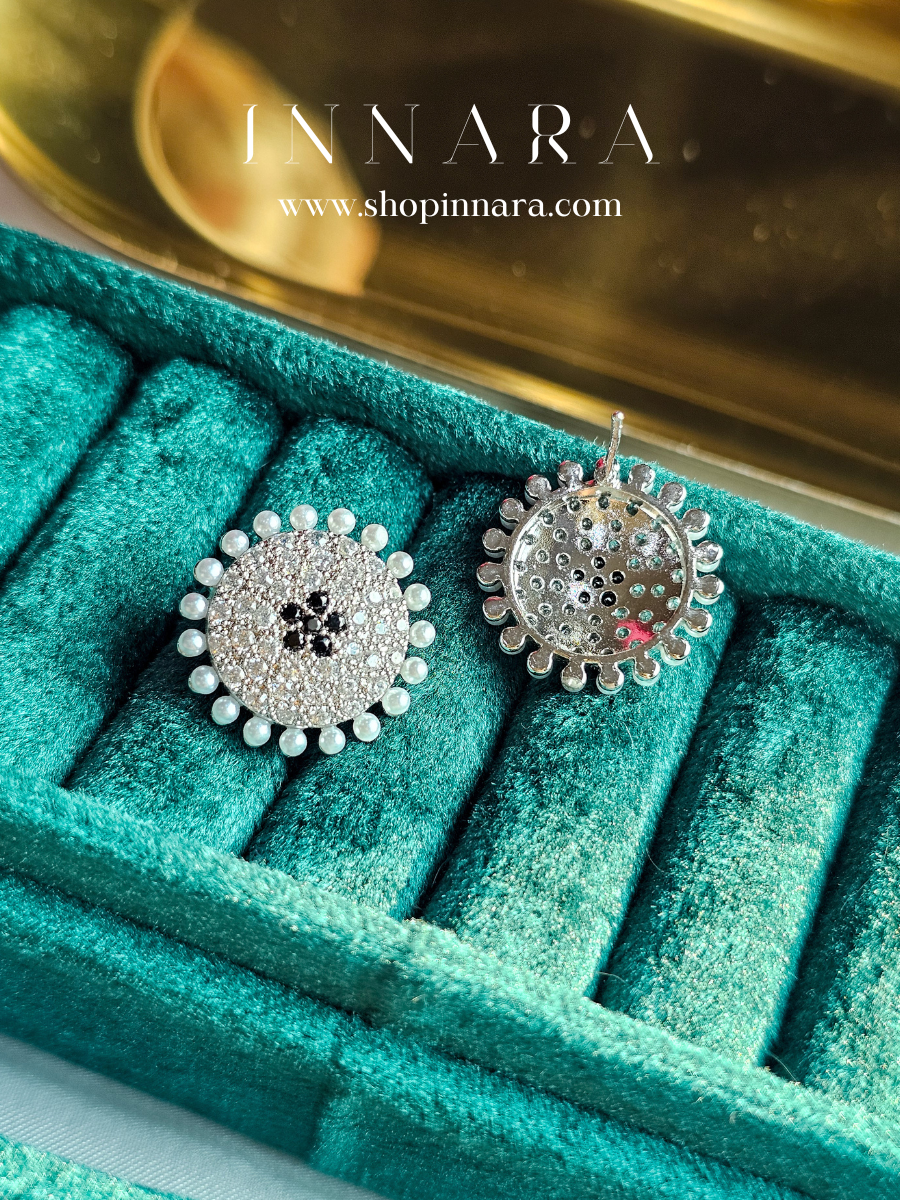 CZ Pearl Glow Studs