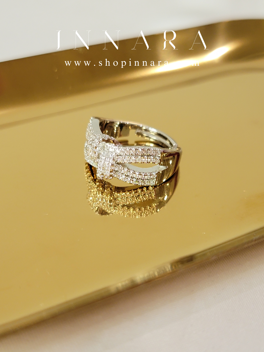 Celeste Knot Ring (Adjustable)