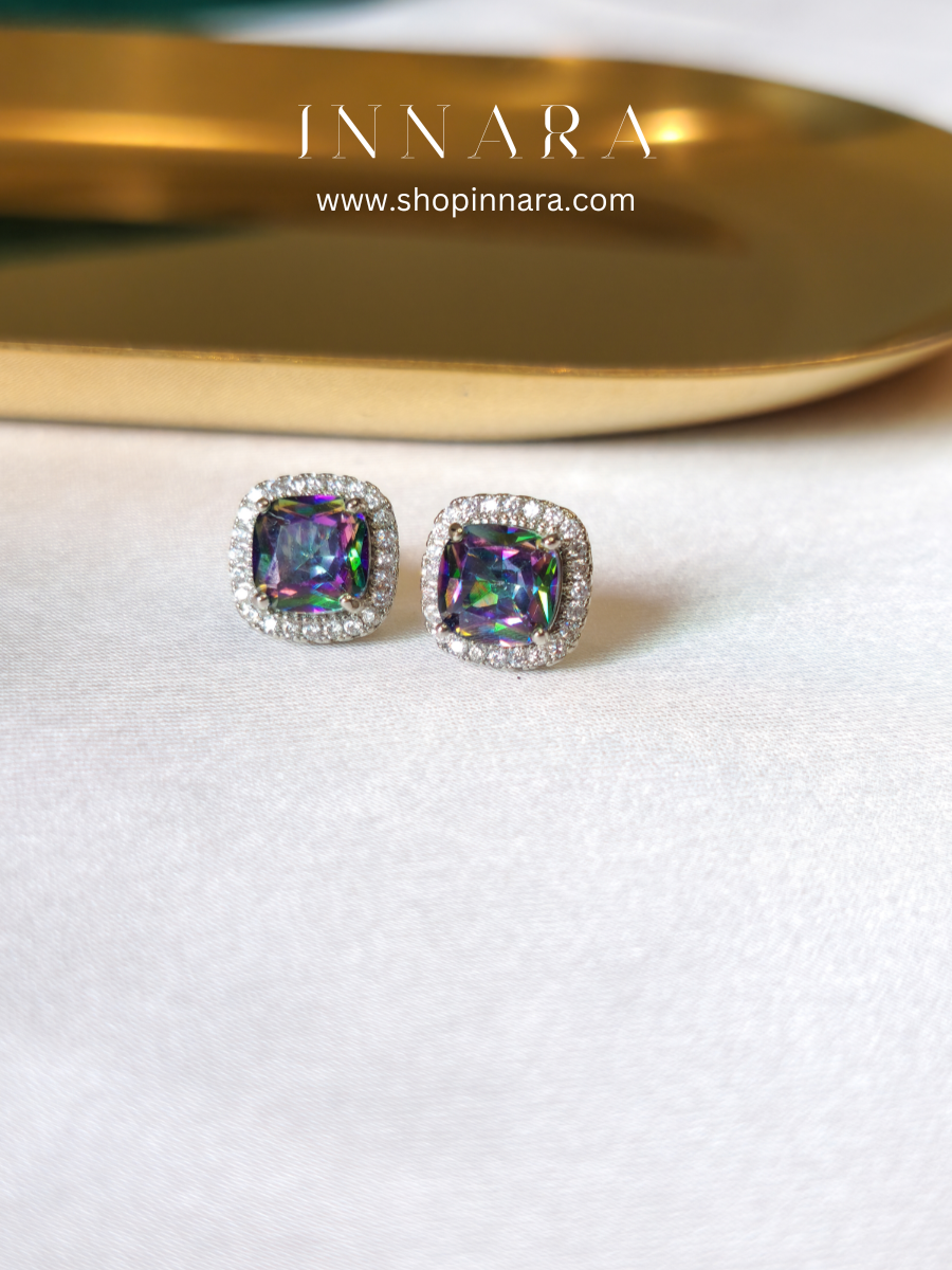 Mystic Opal Studs