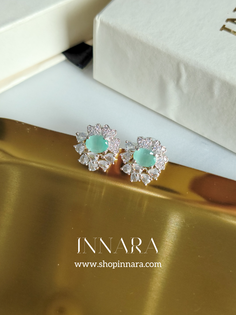 Aqua Bloom Studs