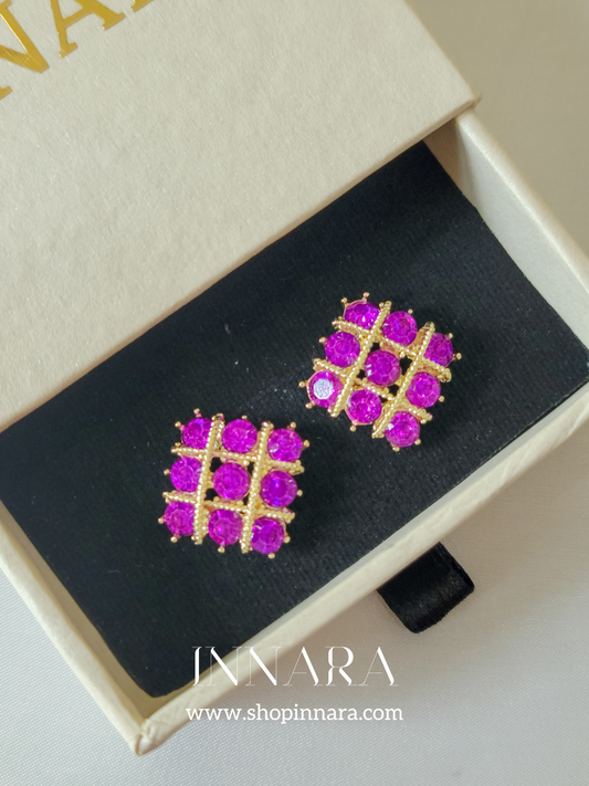Lattice Bloom Earrings