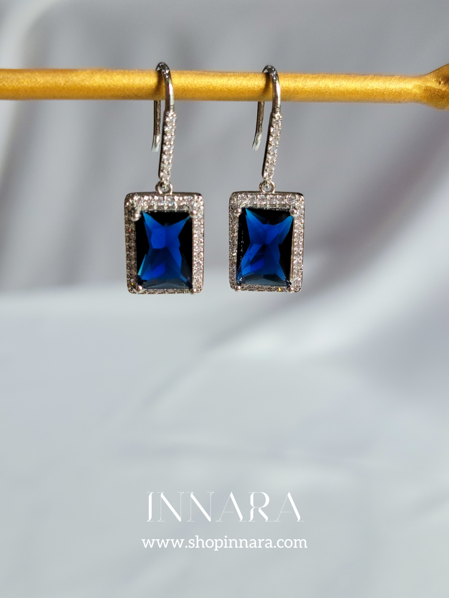 Sapphire Sceptre Earrings