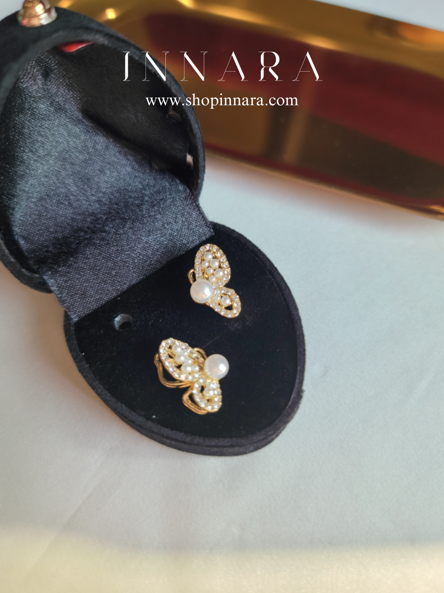 Pearl Flutter Earrings