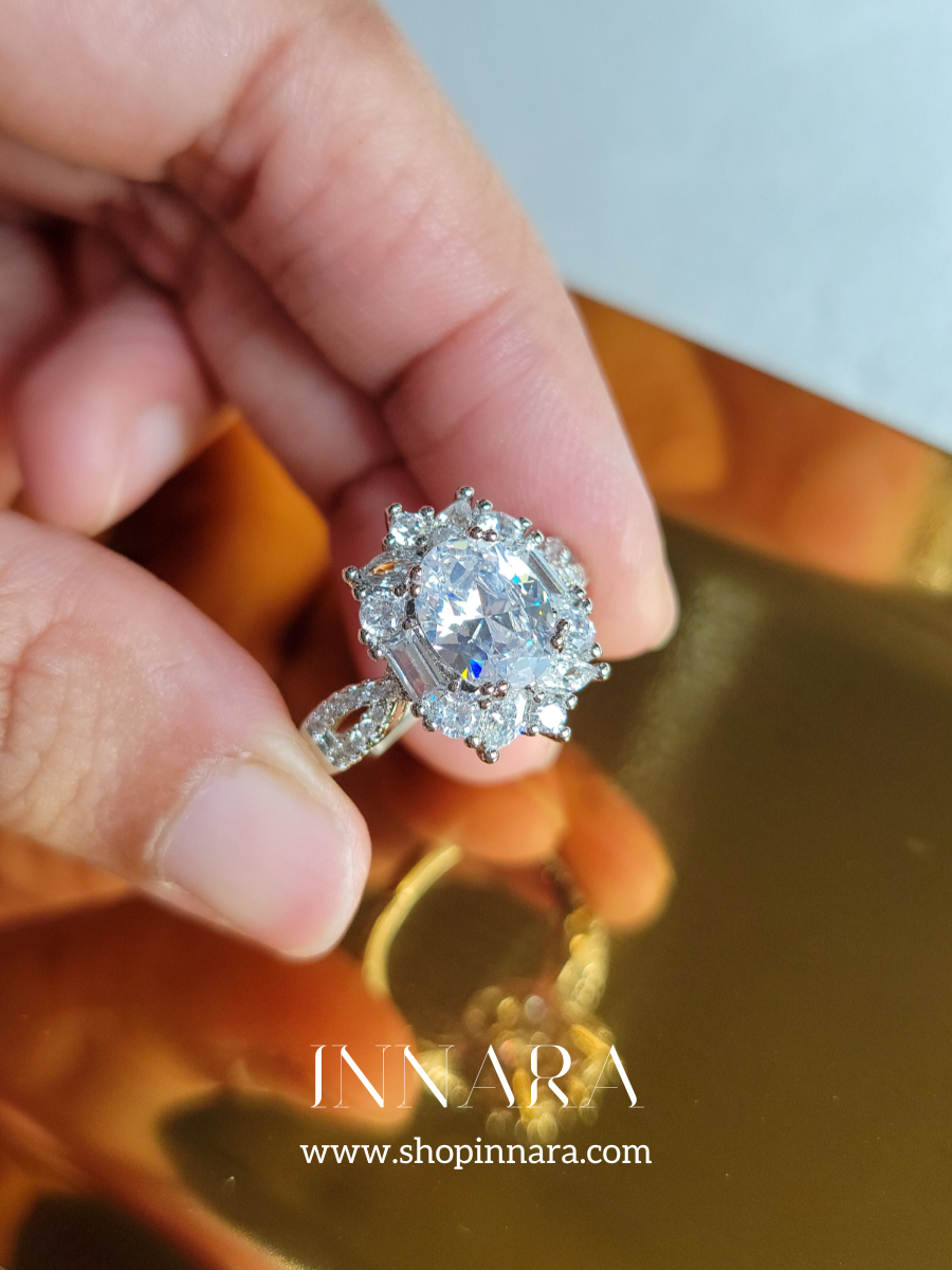 Diamond Zenith Ring (Adjustable)