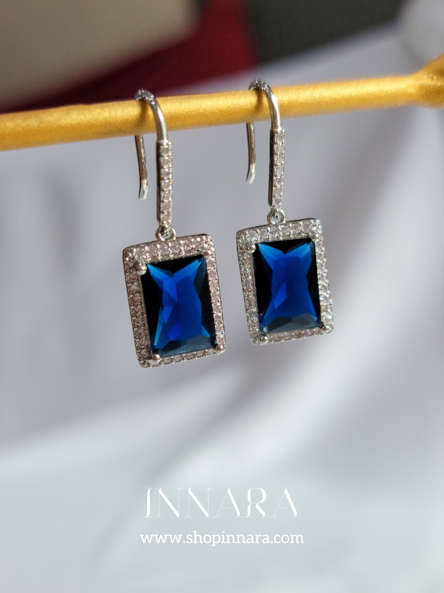 Sapphire Sceptre Earrings