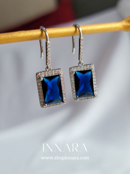 Sapphire Sceptre Earrings