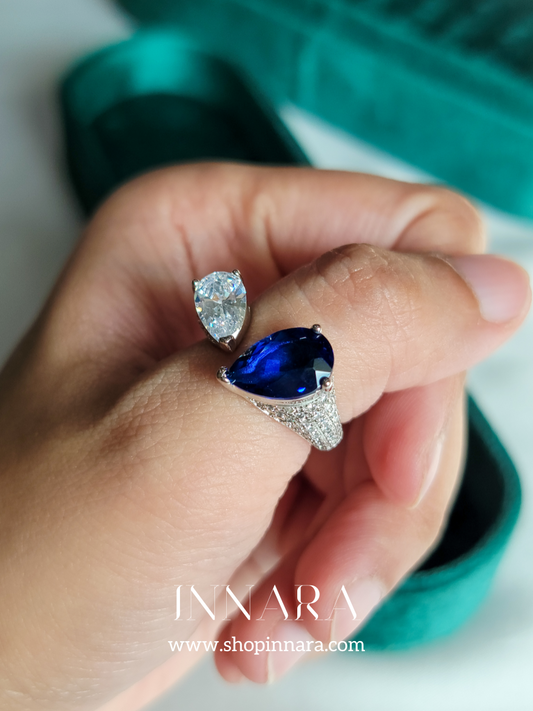 Lapis Luxe Ring (Adjustable)
