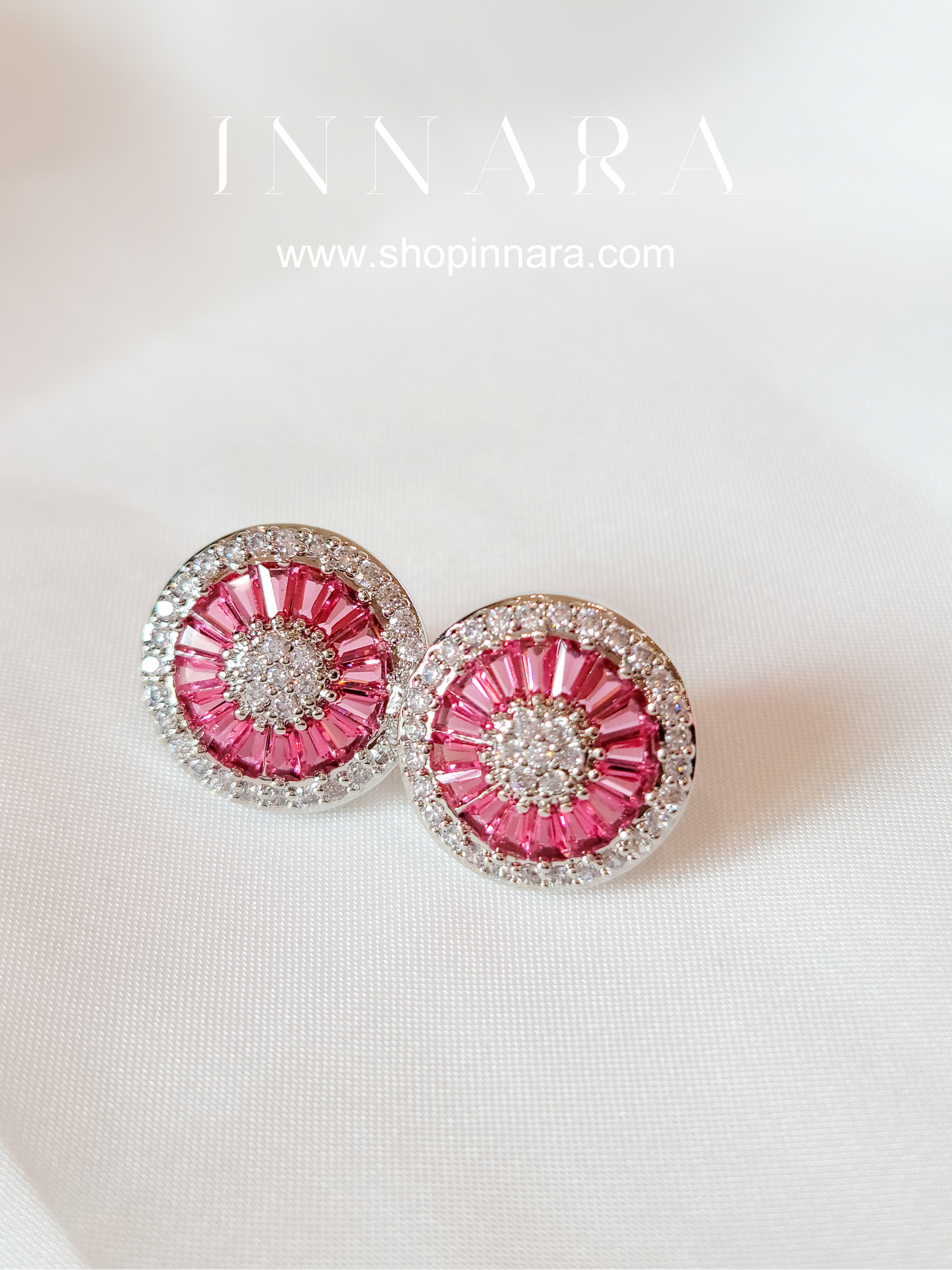 Enigmatic studs- Pink