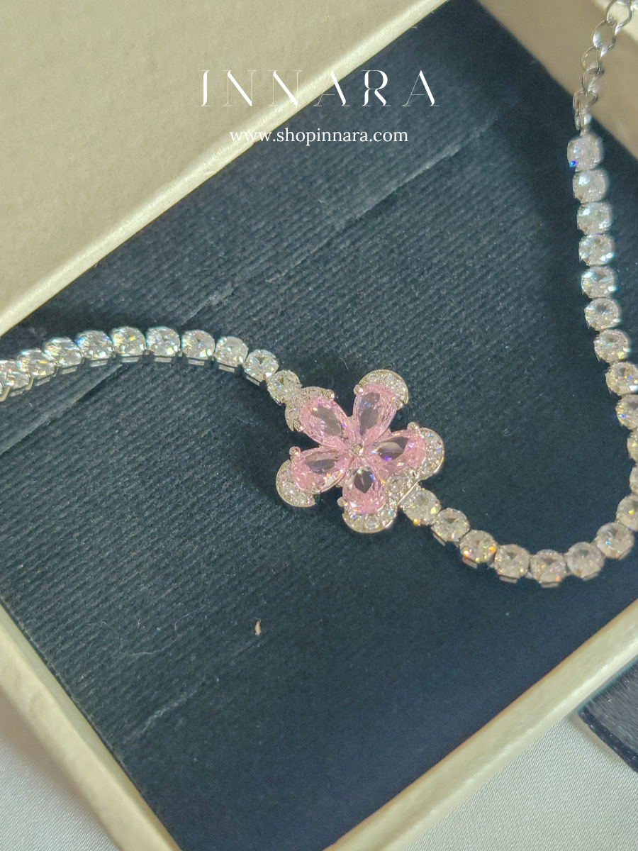 Pink Dusk Shimmer Bracelet