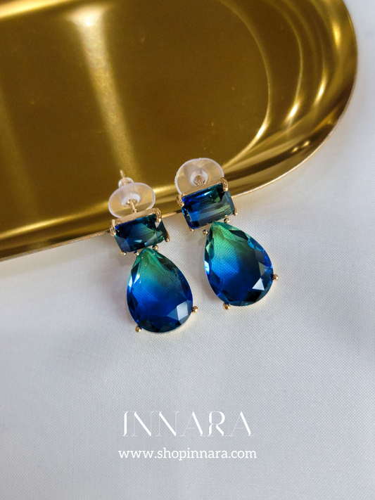 Monarch's Azure Teardrops