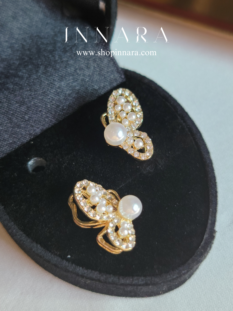 Pearl Flutter Earrings