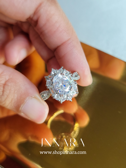 Diamond Zenith Ring (Adjustable)