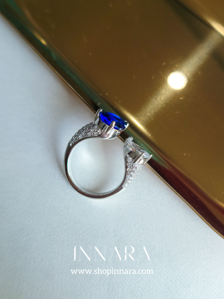 Lapis Luxe Ring (Adjustable)