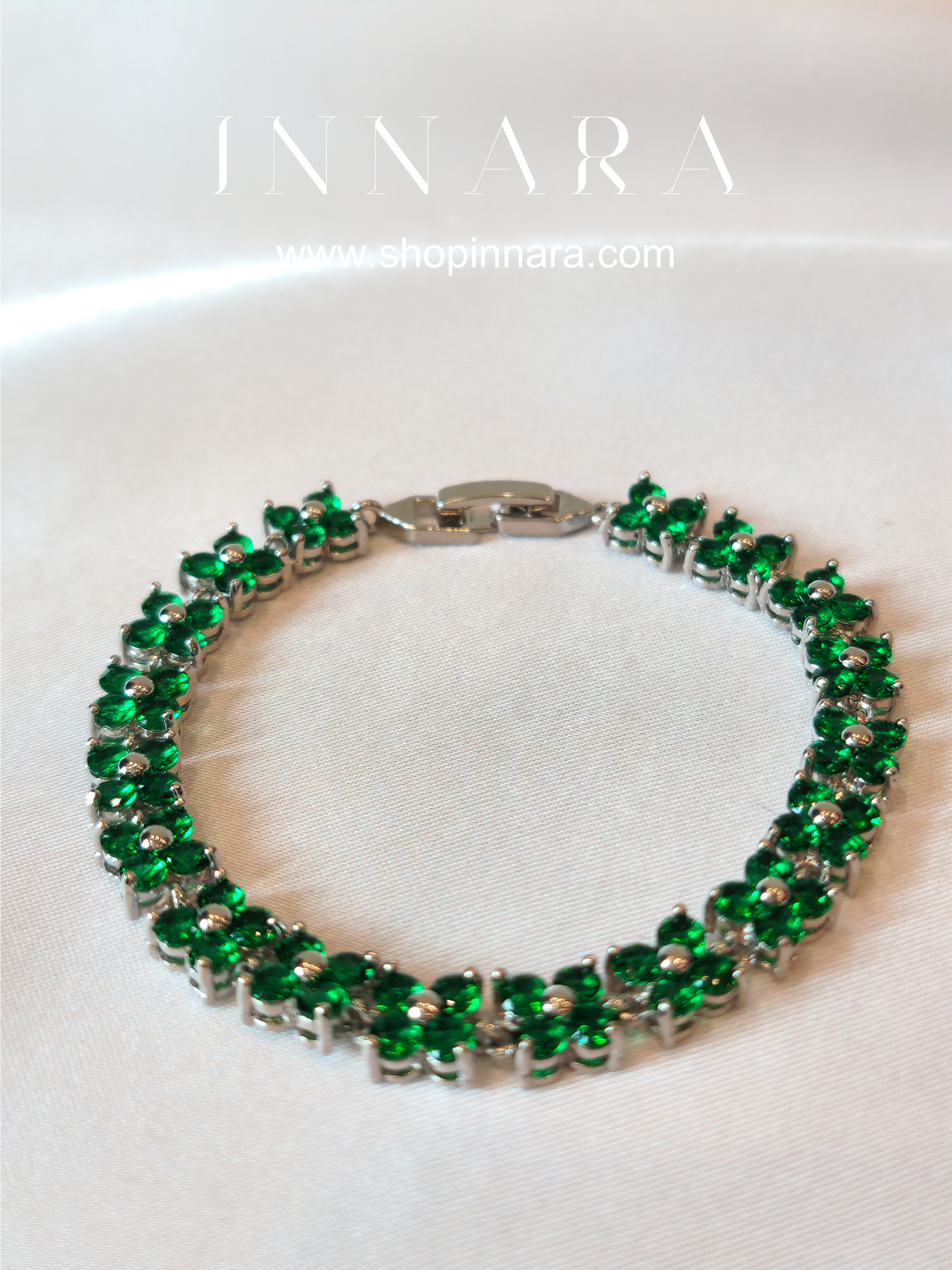 Jade Garden Crystal Bracelet