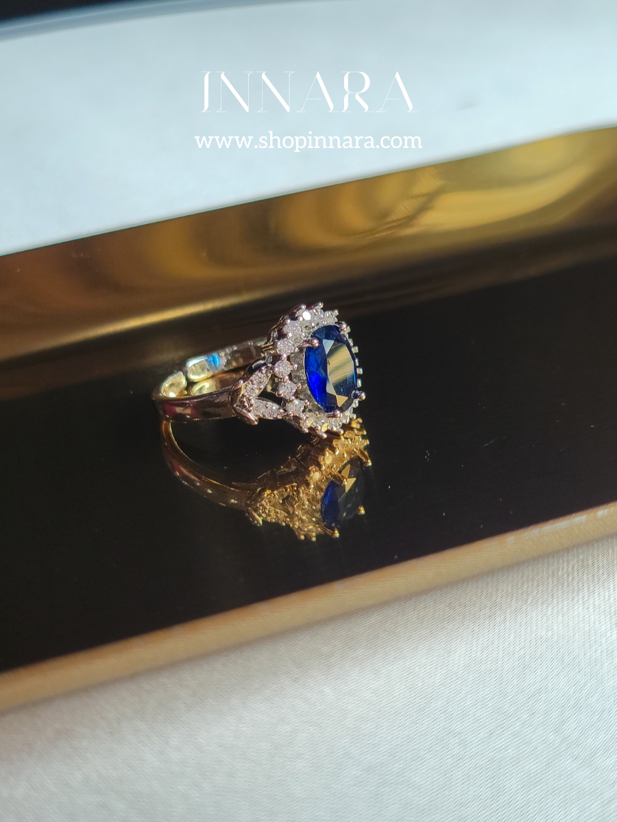 Eclat Bleu Ring ( Adjustable )