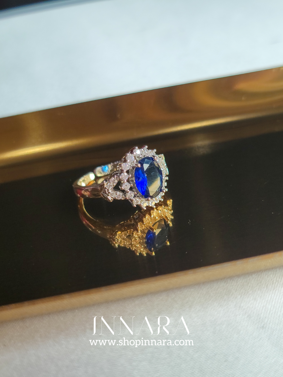 Eclat Bleu Ring ( Adjustable )