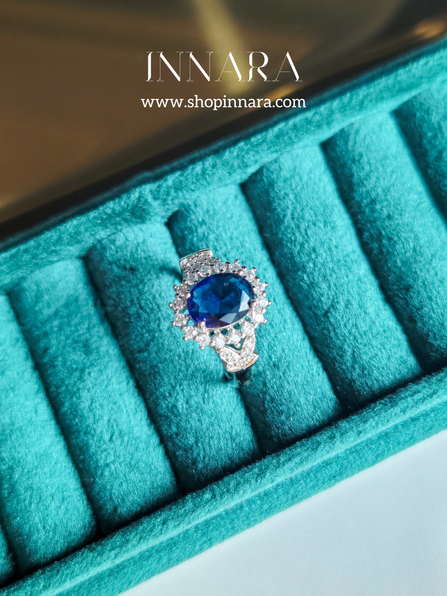 Eclat Bleu Ring ( Adjustable )