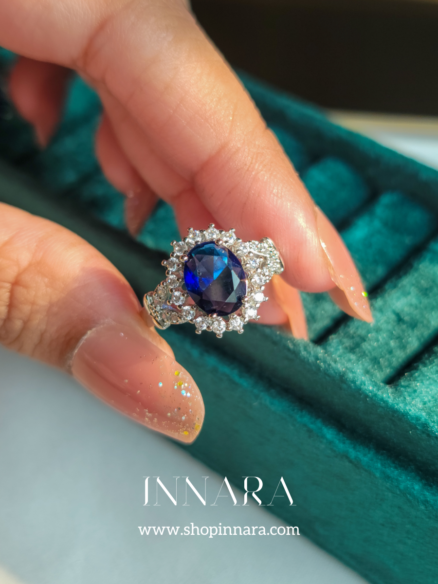 Eclat Bleu Ring ( Adjustable )