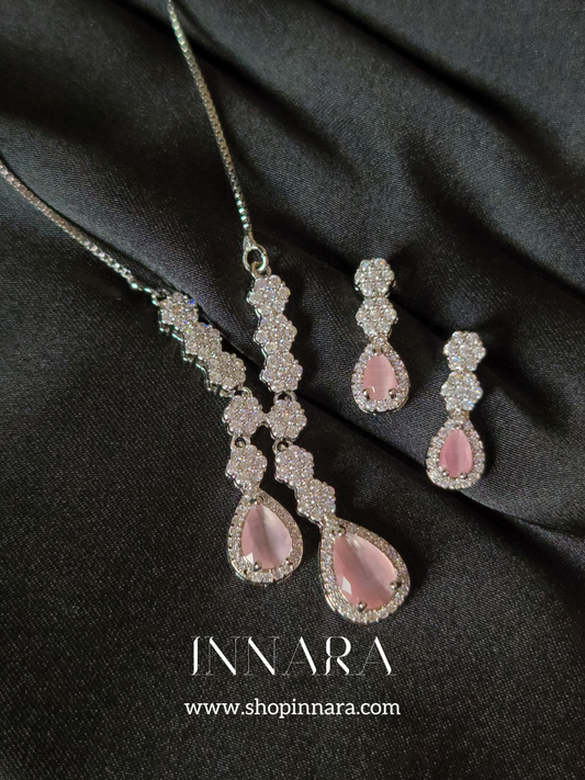 Pink Pavé Stream Set