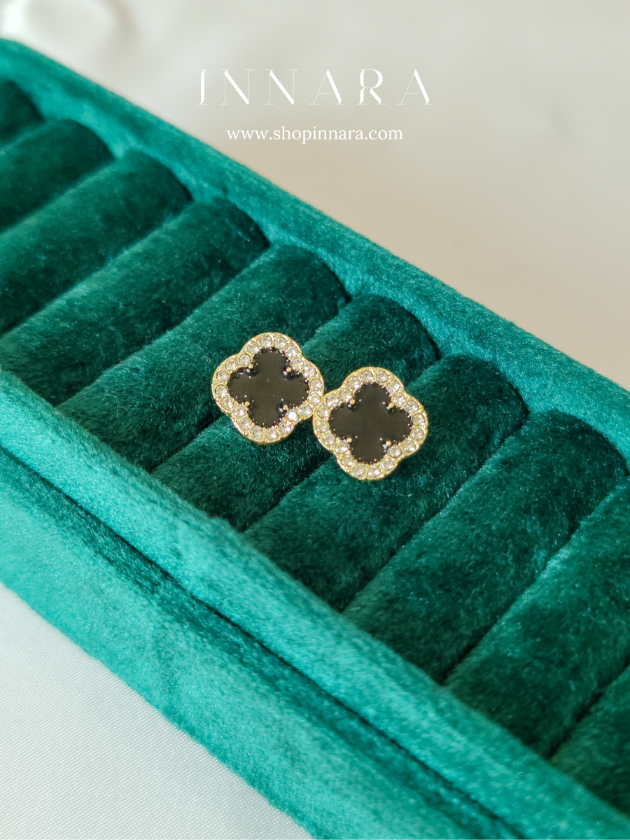 Onyx Whisper Studs
