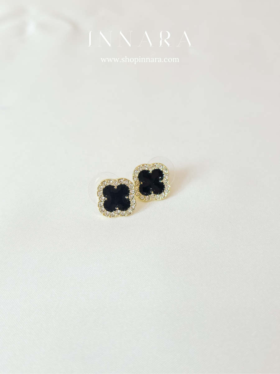 Onyx Whisper Studs