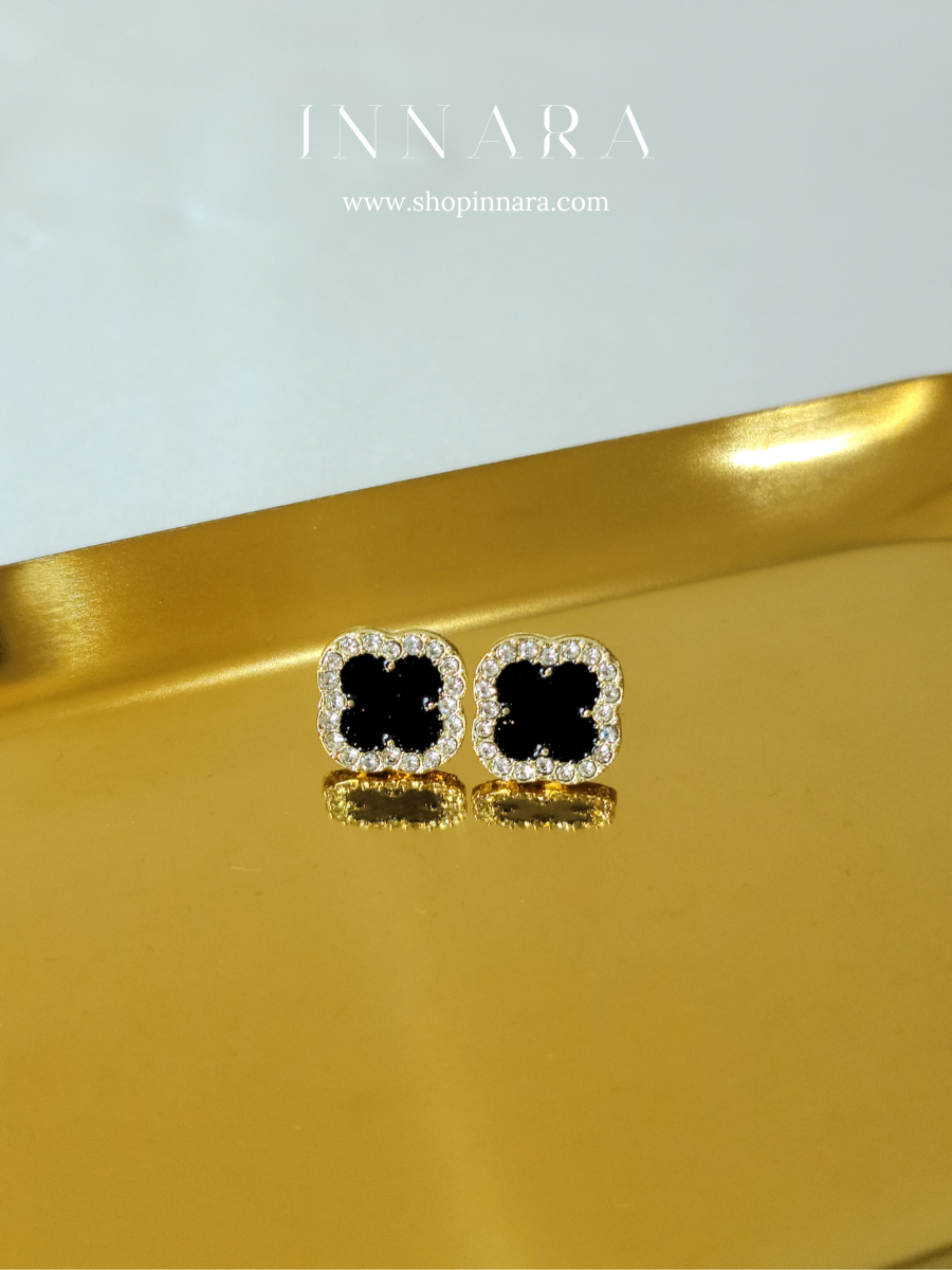 Onyx Whisper Studs