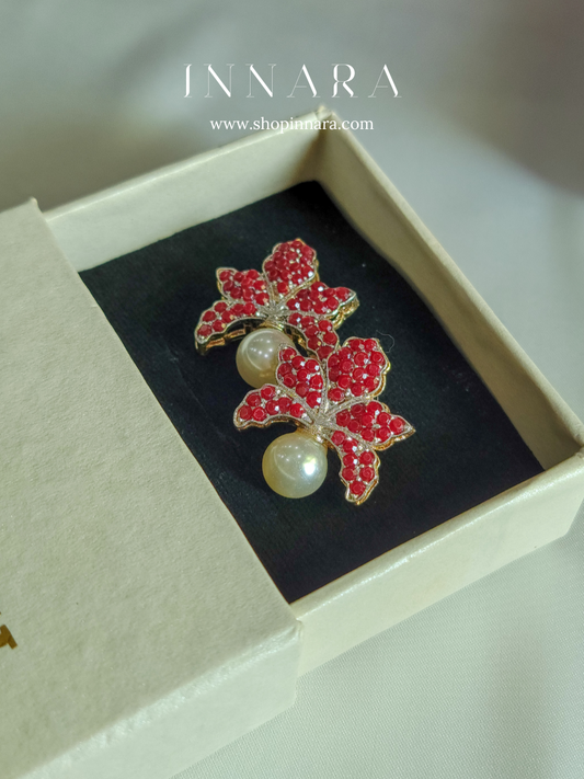 Berry Luxe Earring