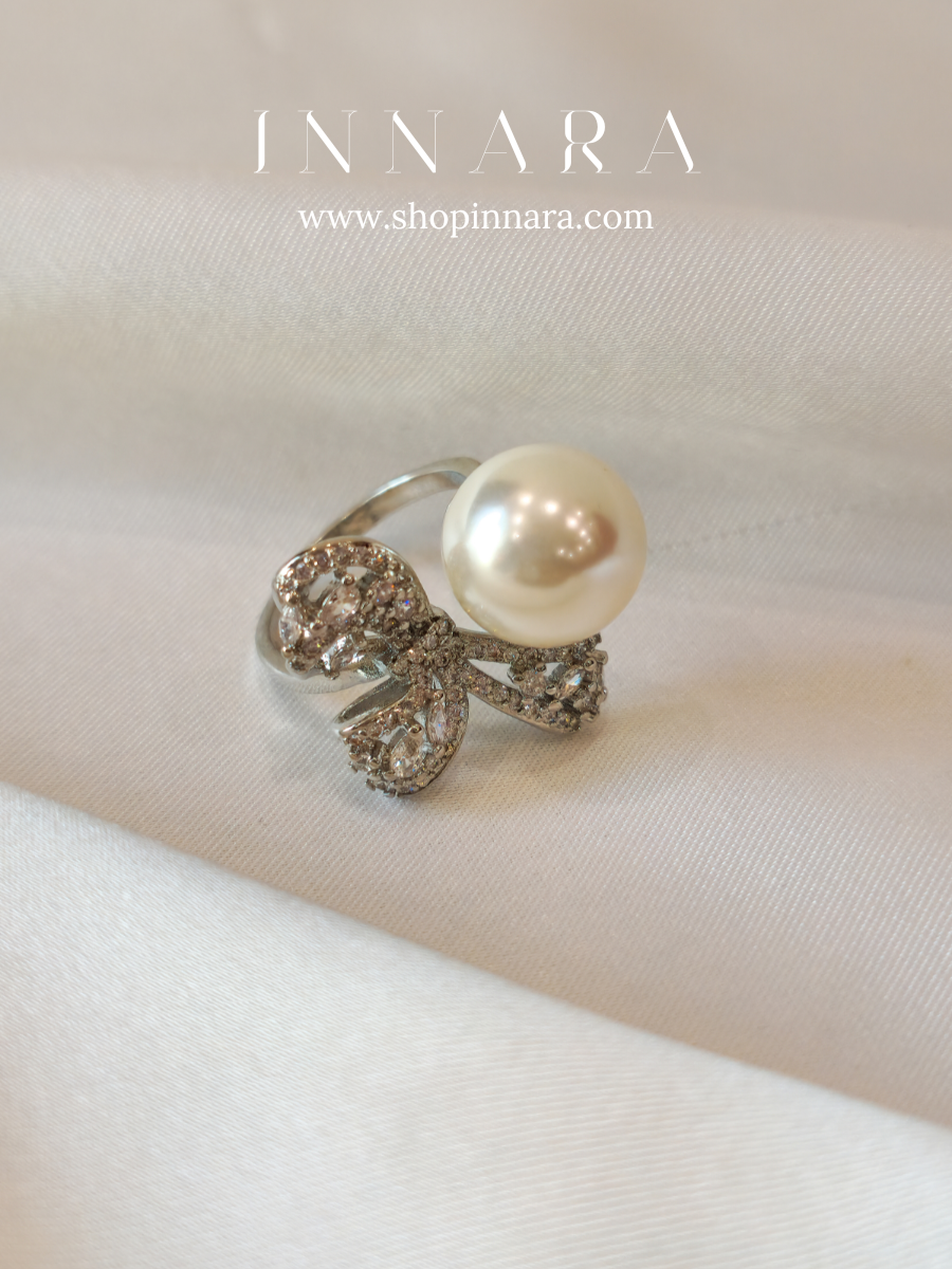 Mystic Pearl Ring (Adjustable)