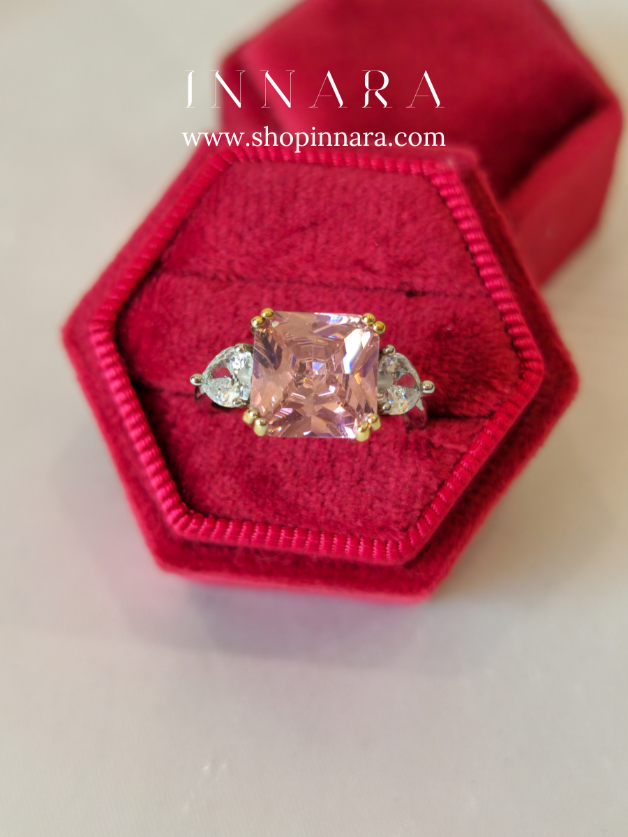 Pink Allure Ring (Adjustable)