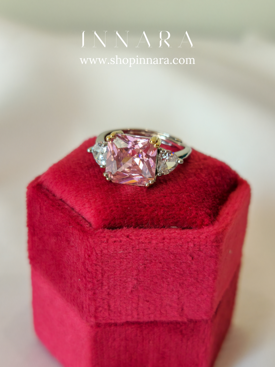 Pink Allure Ring (Adjustable)