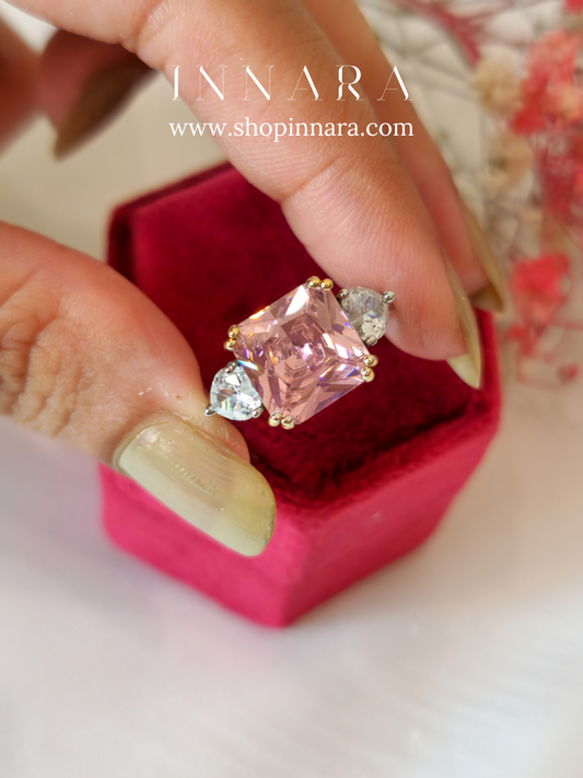 Pink Allure Ring (Adjustable)