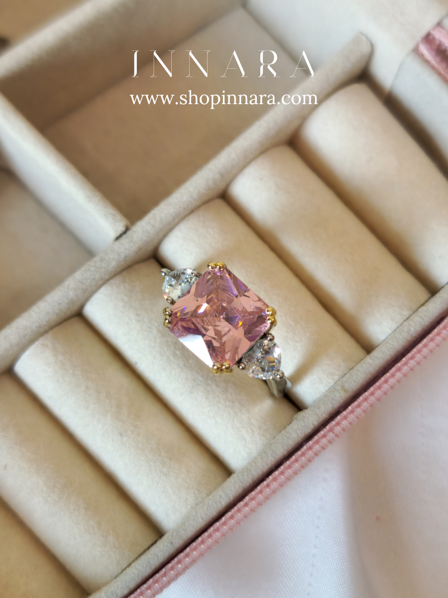 Pink Allure Ring (Adjustable)